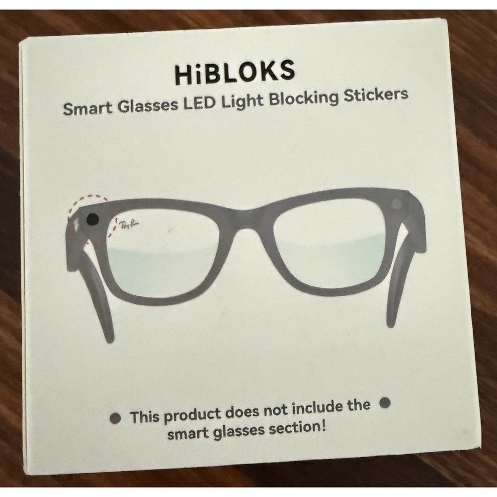 HiBLOKS LED Light Blocking Stickers For Smart Glasses